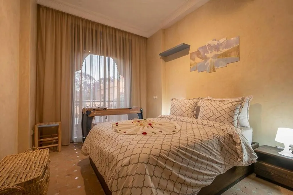 Charmante Villa Azao, Jusqu'A 6 Chambres, Avec Piscine Et Jacuzzi Prives, En Residence Fermee Marrakesh 0*,  Morocco