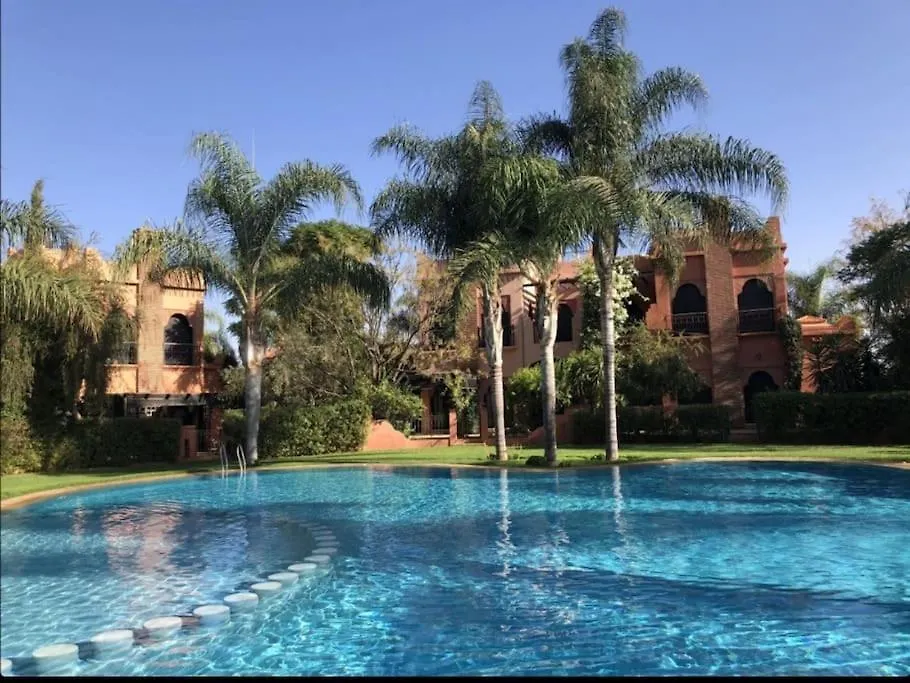 Charmante Villa Azao, Jusqu'A 6 Chambres, Avec Piscine Et Jacuzzi Prives, En Residence Fermee Marrakesh Morocco