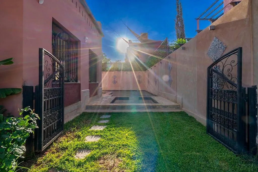 Charmante Villa Azao, Jusqu'A 6 Chambres, Avec Piscine Et Jacuzzi Prives, En Residence Fermee Marrakesh Morocco