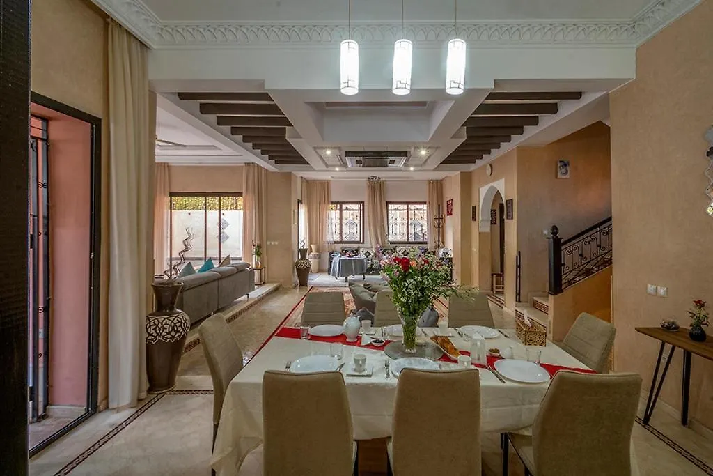 Charmante Villa Azao, Jusqu'A 6 Chambres, Avec Piscine Et Jacuzzi Prives, En Residence Fermee Marrakesh