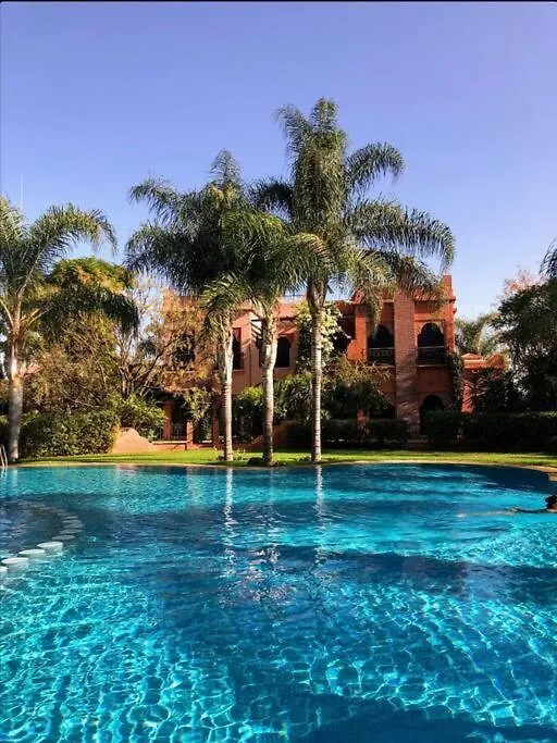 Charmante Villa Azao, Jusqu'A 6 Chambres, Avec Piscine Et Jacuzzi Prives, En Residence Fermee Marrakesh