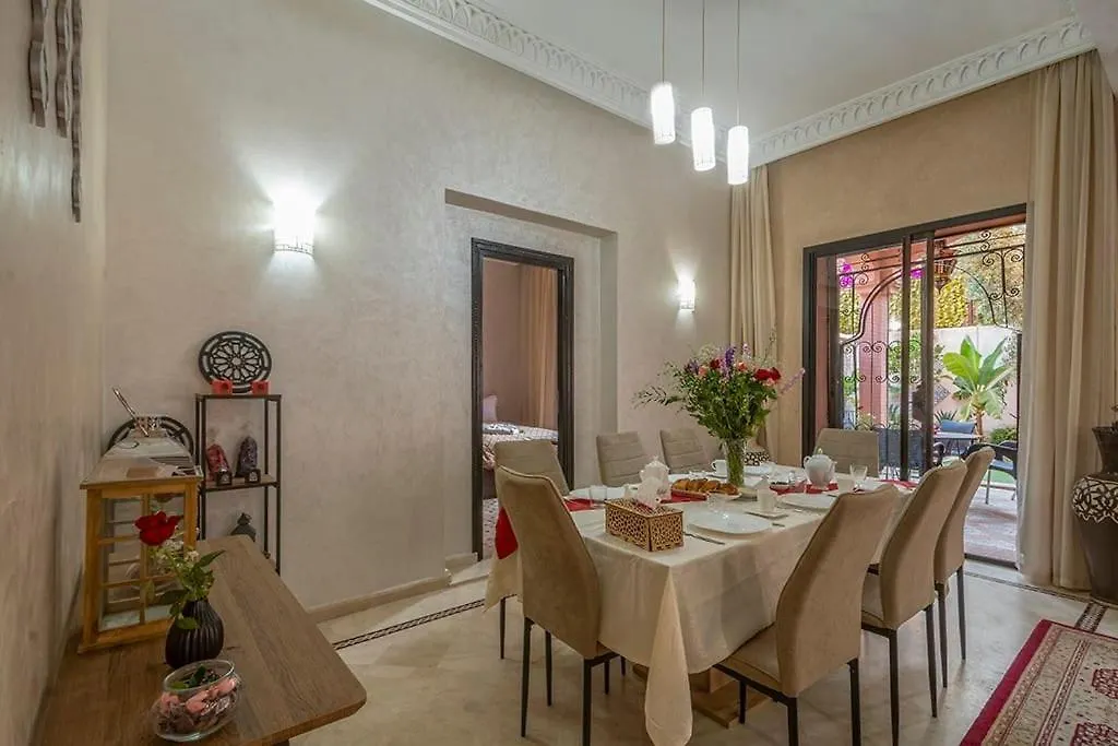 Charmante Villa Azao, Jusqu'A 6 Chambres, Avec Piscine Et Jacuzzi Prives, En Residence Fermee Marrakesh