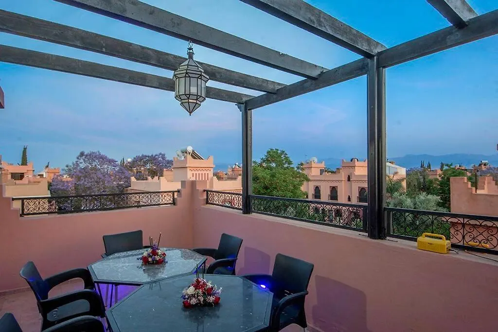 Charmante Villa Azao, Jusqu'A 6 Chambres, Avec Piscine Et Jacuzzi Prives, En Residence Fermee Marrakesh